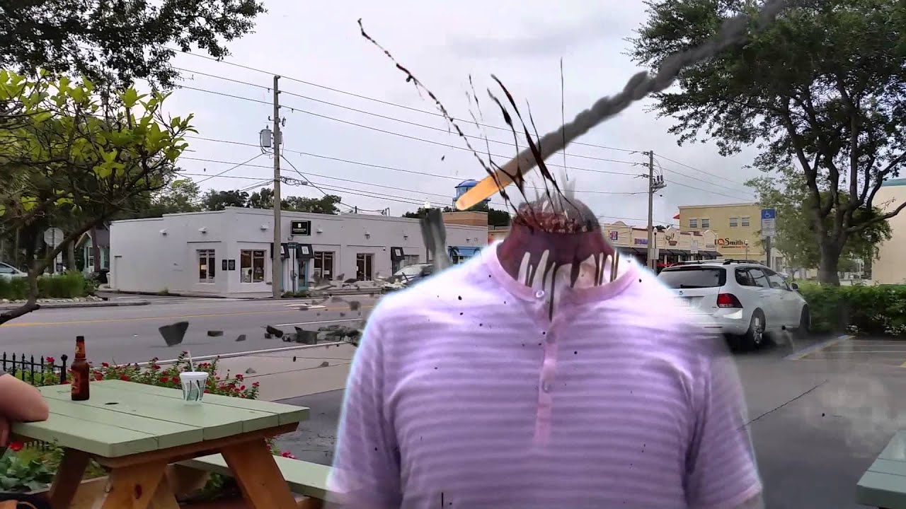 Zombie Head Exploding exploding zombie - YouTube