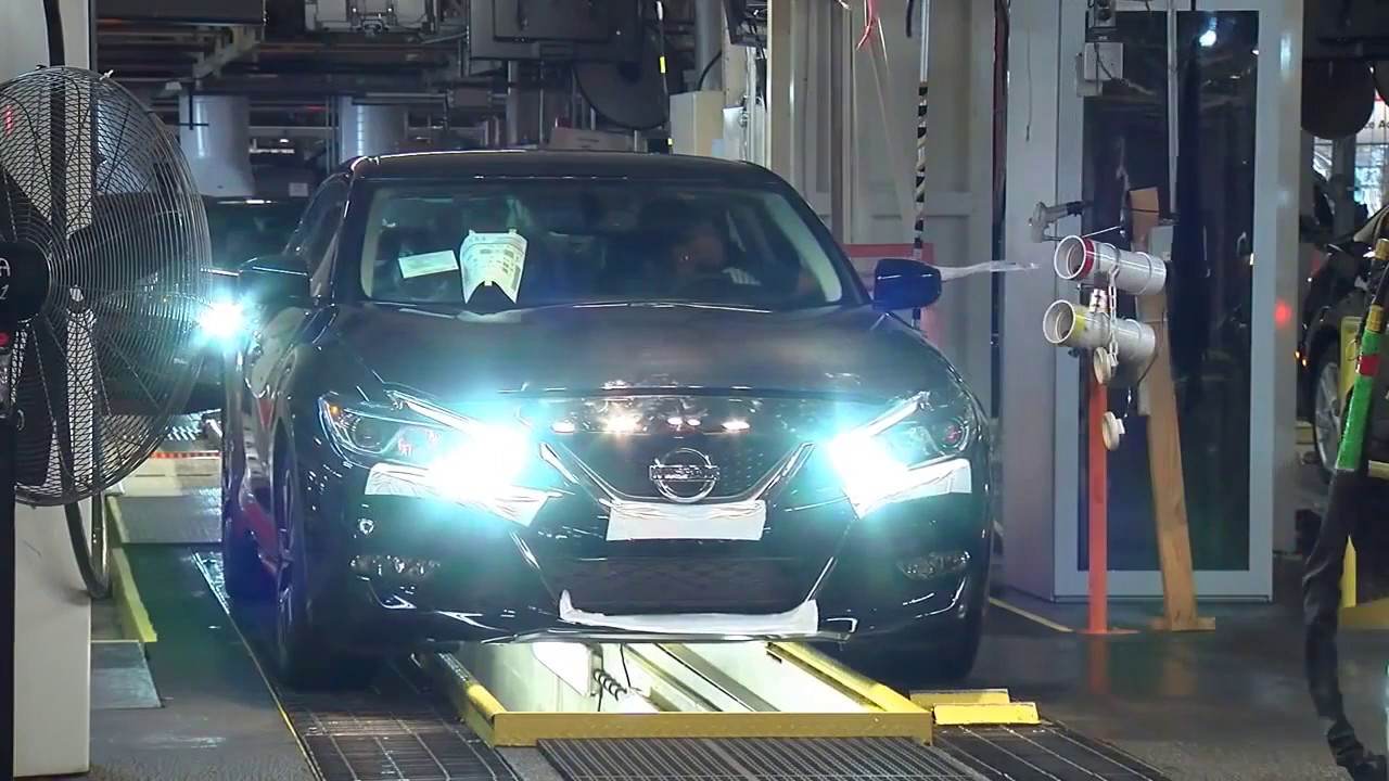 Nissan Maxima Production | Car Factory Production Line