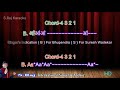 Huzur is kadar bhi na karaoke with hindi english lyrics  by srajkaraoke
