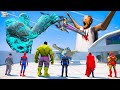 Franklin upgrade lava god for fight with granny and save avengers  gtav avengers  ak game world