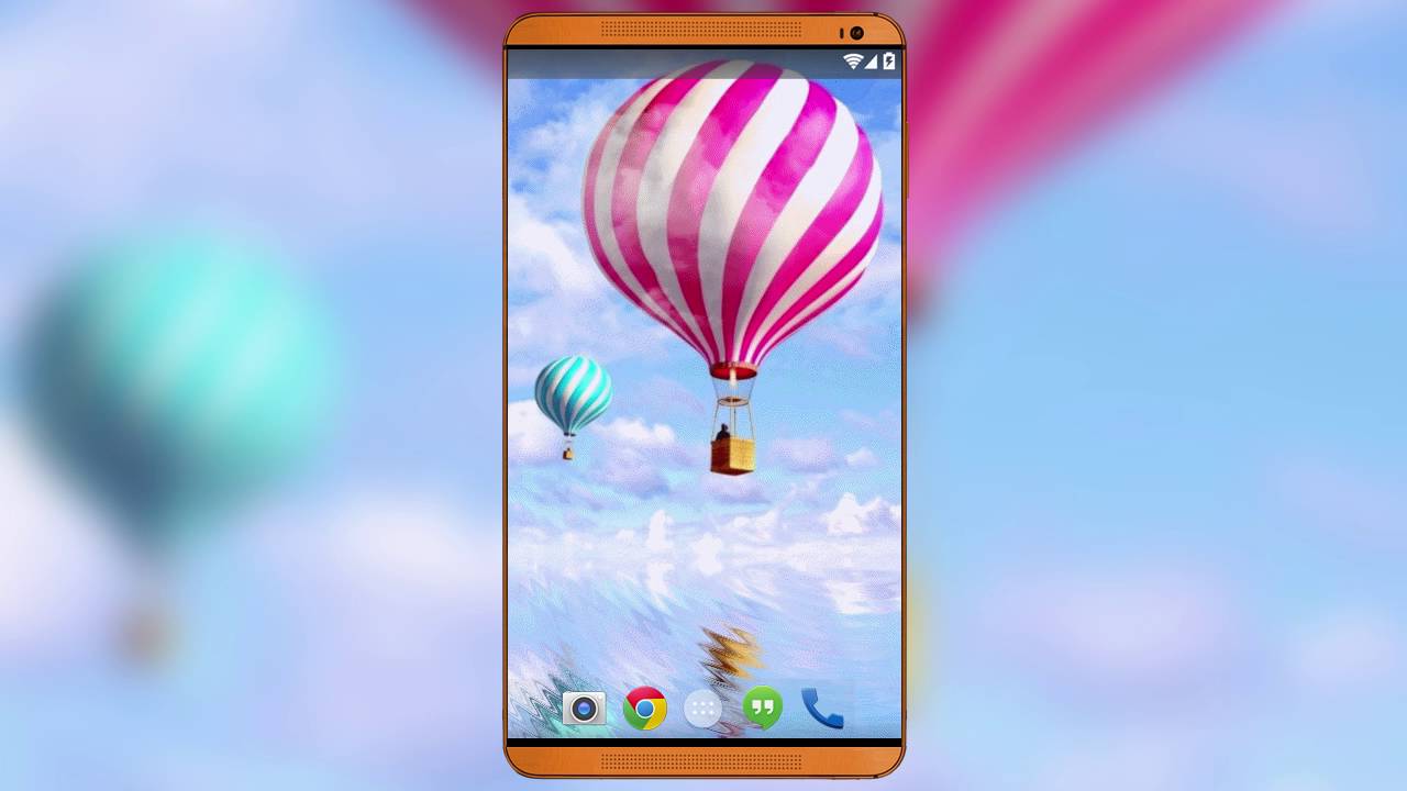 Air Balloon Live Wallpaper