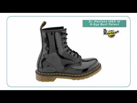 Dr. Martens 1460 W 8-Eye Boot Patent - Planetshoes.com