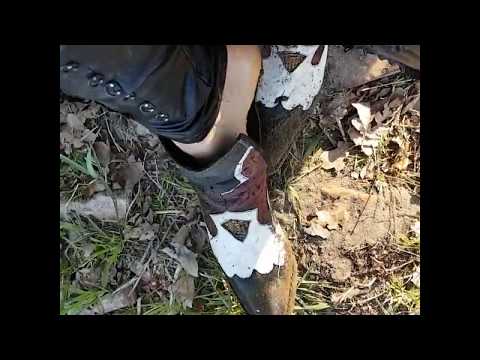 Cowboy boots after  dirty muddy water (3)- by Mila