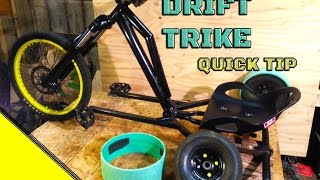 Drift Trike Quick Tip: PVC Sleeves