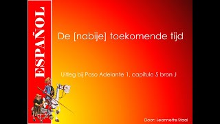 Learn Spanish with Flip Spanish: future tense with gaan [ir a] screenshot 1