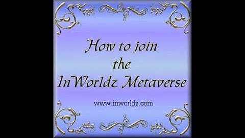 INLVM  Join Inworldz for our Virtual Connection