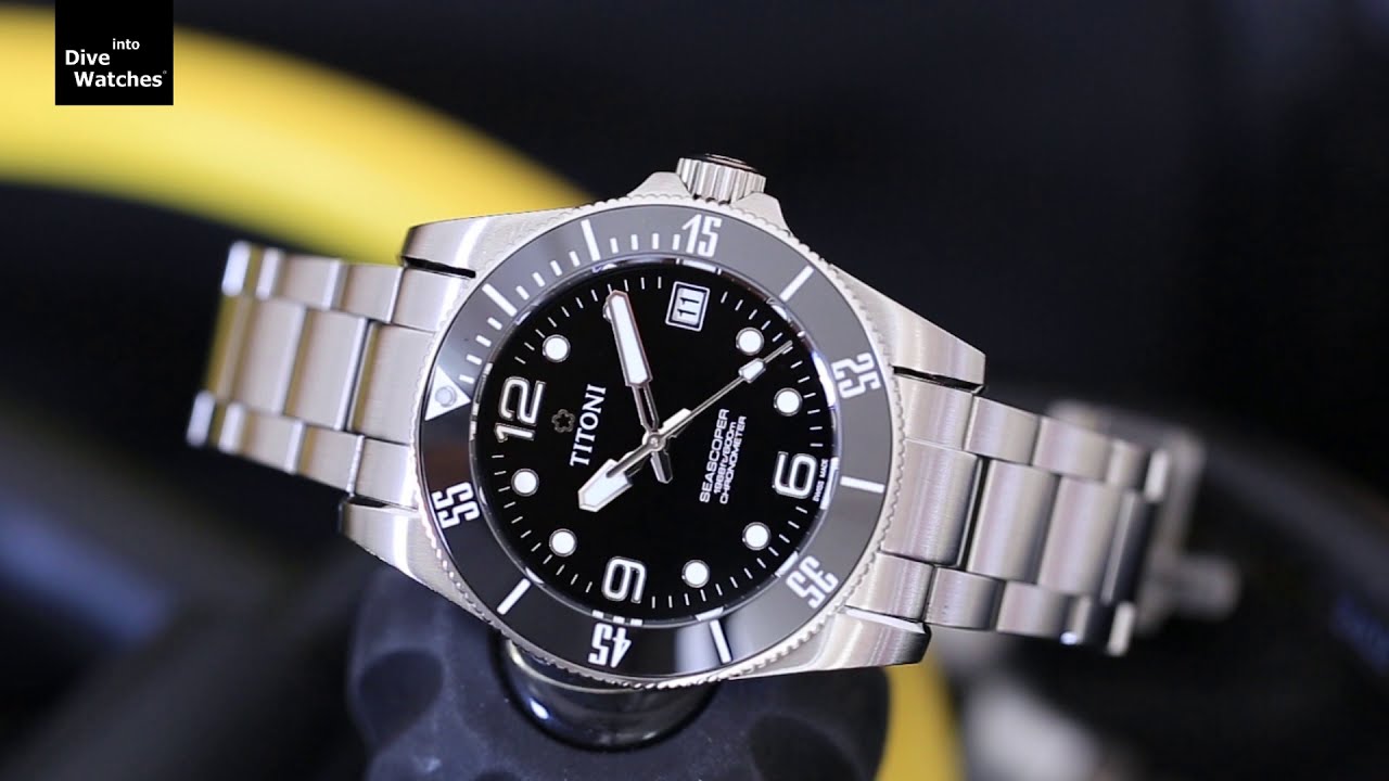 titoni diver watch