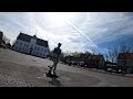 Spring bike ride in Maribo, Denmark