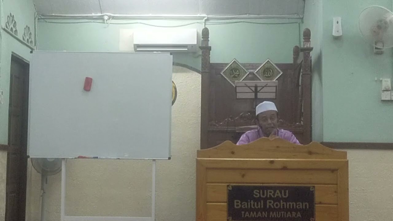 Kuliah Maghrib Surau Baitul Rohman Disampaikan oleh Ustaz Khusani Bin Tumadi (10 Julai 2025)