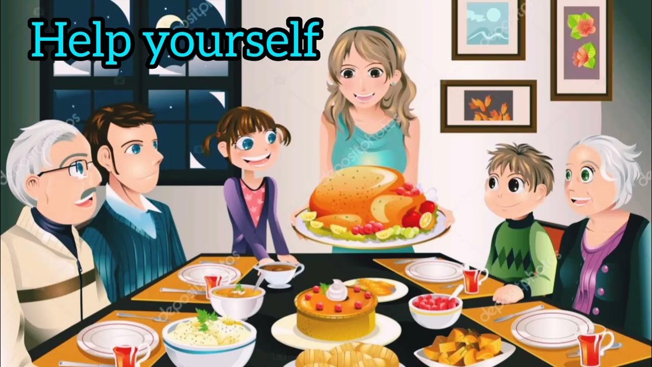 help-yourself-meaning-vocabulary-englishspeakingpractice-learn