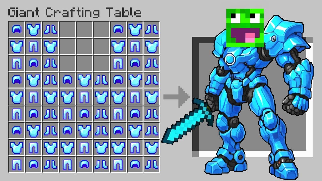 MOGĘ CRAFTOWAĆ GIGANTYCZNE RZECZY w MINECRAFT!
