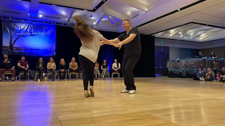 Melissa Rutz & Kyle Redd West Coast Swing Monterey...
