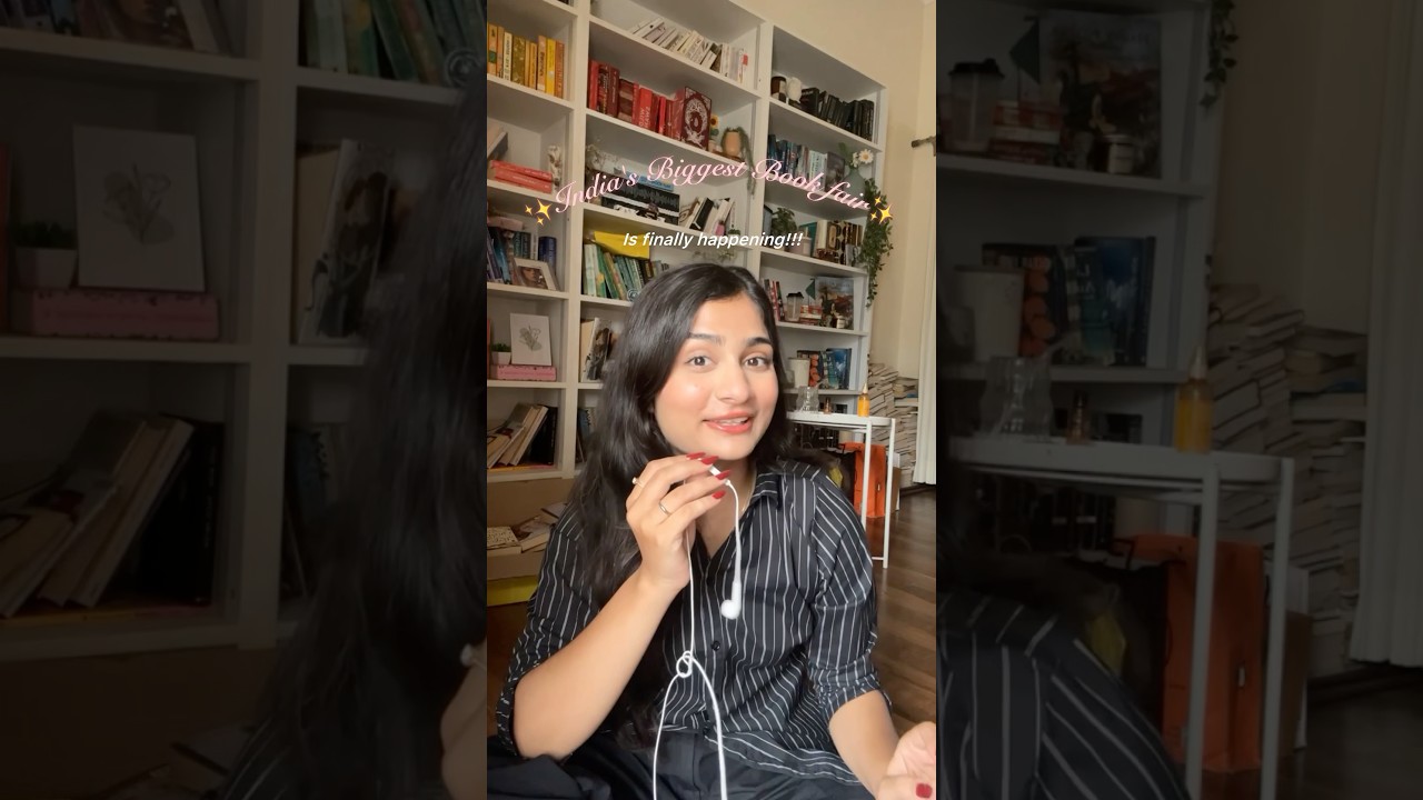 INDIA’S BIGGEST BOOK FAIR📚✨  