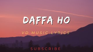 DAFFA HO | AKULL | FULL VIDEO LYRICS | AKULL ON THE BEAT | AKULL SONG |