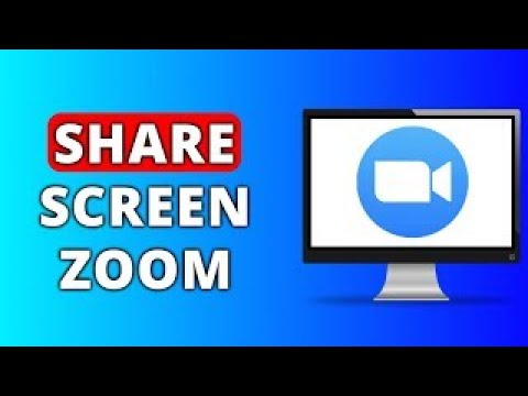 How To Share Screen on Zoom In Laptop (Step by Step) - YouTube