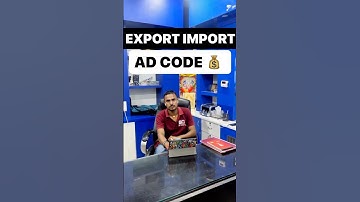 AD Code Export Import 💰 How to apply for AD code for foreign payments transactions #adcode #iec