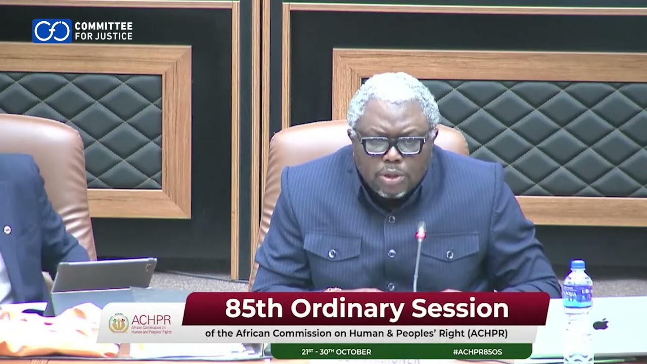 Human Rights Defenders: Assembly, Judiciary & Accountability – ACHPR 85