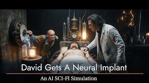 David Gets A Neural Implant - An AI SCI-FI Simulation