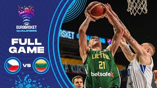 Czech Republic v Lithuania | Full Game