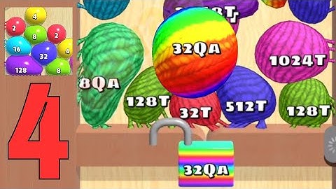 @jellymergegames - Blob Merge 3D (Score 32QA) Mobile Gameplay #blobmerge3dgameplay