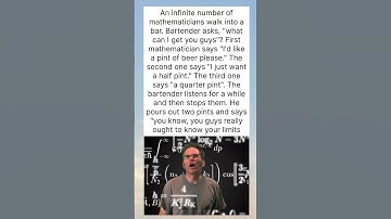Infinite Mathematicians and the Limit of Beer 🍺➗∞