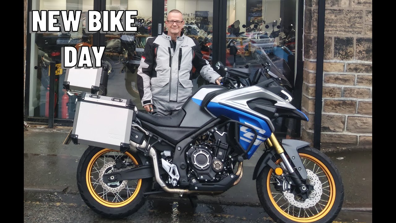 New Bike Day 🏍️ | Collecting the Voge DS525X 🏴󠁧󠁢󠁳󠁣󠁴󠁿