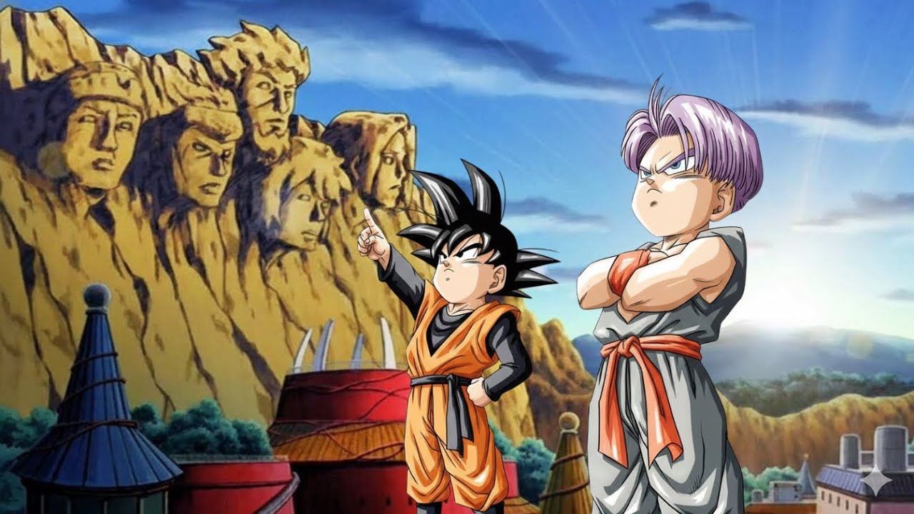 Qhps Goten y Trunks caían en el mundo de Naruto cap. 1