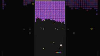 DX Ball-Style Brick Breaker #201 | Stone & Color Brick Pattern screenshot 2
