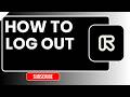 How to Log Out of Runway ML 2026 | Sign Out of Runway AI Account Easily