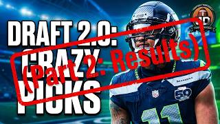 2026 Fantasy Football Mock Draft 2.0 | Part 2: Results
