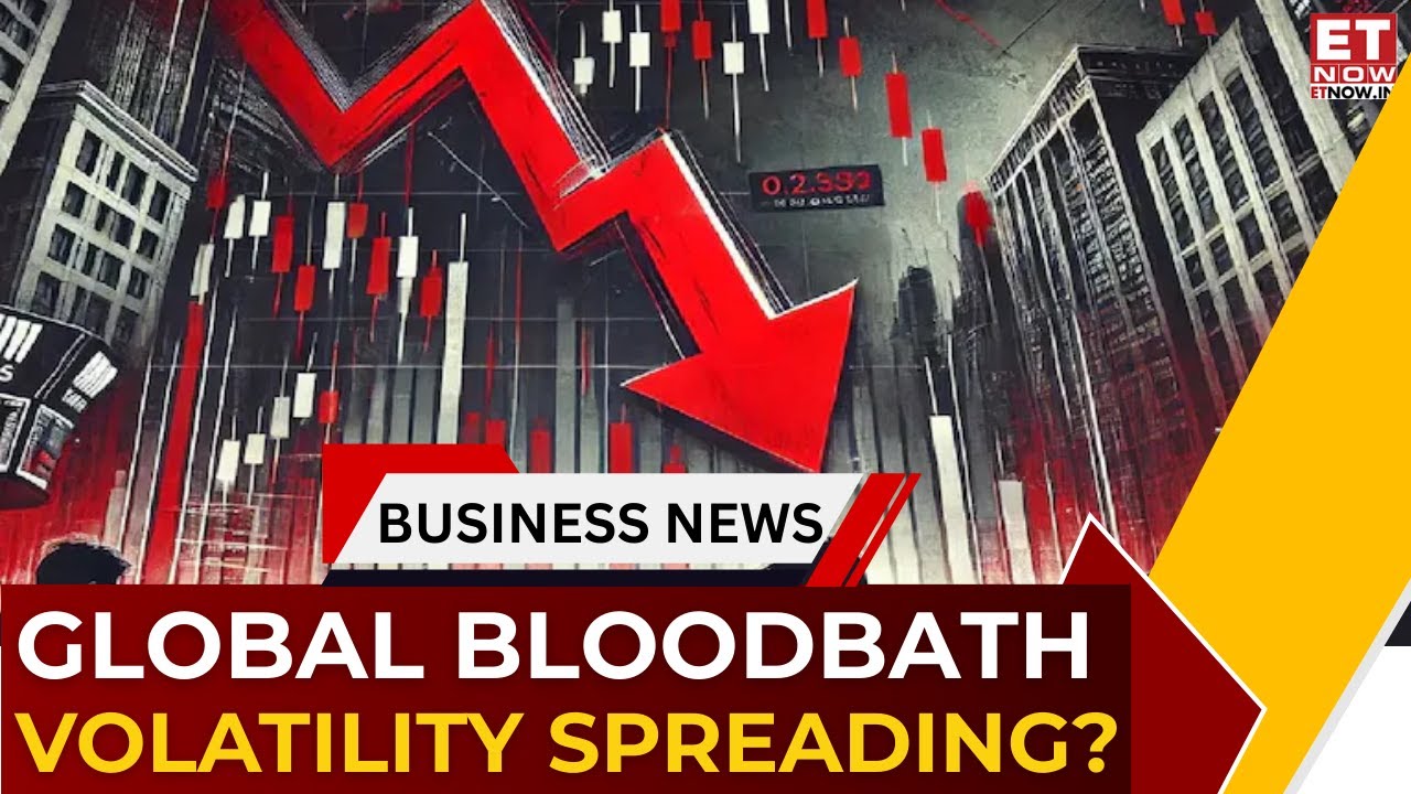 Global Markets in Turmoil: Trump Tariffs, Wall Street Crash & India on Edge | Business News | ET Now