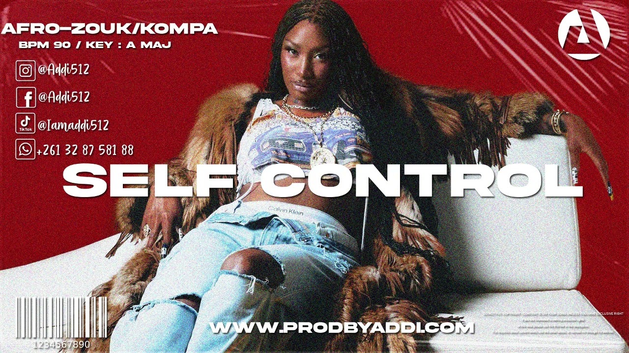 Aya Nakamura x Joé Dwèt Filé  | SELF CONTROL | Instru Afro Zouk Kompa 2026
