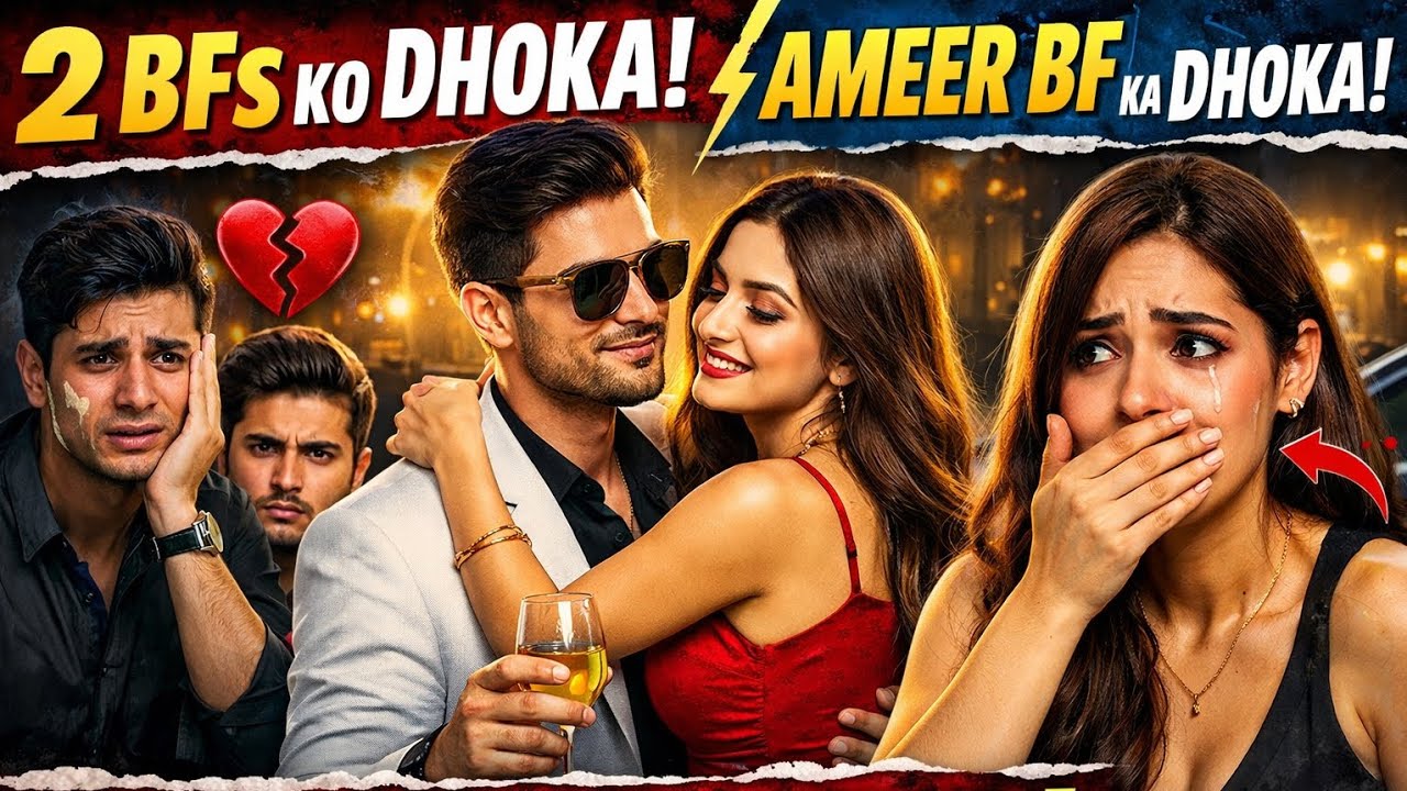 Story explained in hindi |khani hindi  me| ek ladkhi ki khani uske 3 boyfriend  ke sath | story time