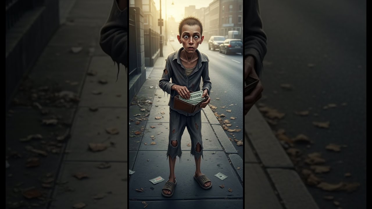 Orphan Boy Finds 5000 What He Does Next Makes Him RICH 99 Fail Storytime Story Motivation