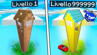 CASA ALTA POVERA VS CASA ALTA RICCA! - MINECRAFT