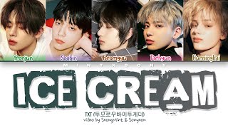 TXT (투모로우바이투게더) − 'Ice Cream' | Tradução PT-BR | (Color Coded Lyrics) | (Collab w/SeongMint)