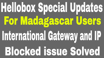 Hellobox Special Firmware for Madagascar Users, Hellobox V5Plus, HB6, HB6Combo, HB8 New Software