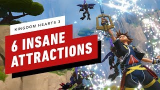 Kingdom Hearts 3: 6 Insane Amusement Park Attractions That Make