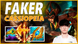 ⚡FAKER CASSIOPEIA MID GAMEPLAY⚡SEASON 12 LEAGUE OF LEGENDS