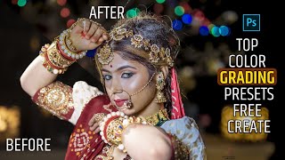 Photoshop Color Grading | Happy Holi | Model Makeup Colour Presets | How To Makeup | Akshay Bahir screenshot 4