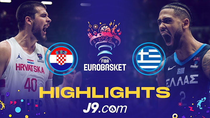 Croatia 🇭🇷 - Greece 🇬🇷 | Game Highlights - FIBA #EuroBasket 2022