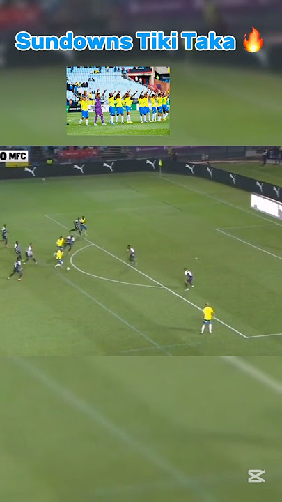 Mamelodi Sundowns playing Tiki taka vs Magesi #mamelodisundowns