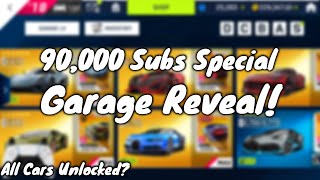 90,000 Subscribers Special! | My Asphalt 9 Garage Tour! | 2018-2021