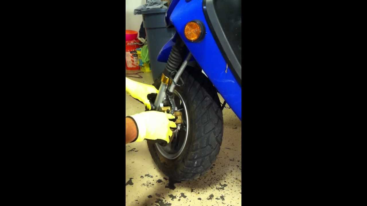 Checking your scooter brakes YouTube