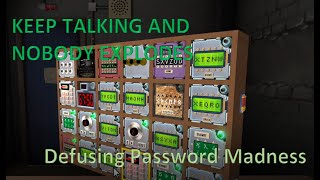 KTaNE Keep Talking and Nobody Explodes - defusing Password Madness w/ Bianca