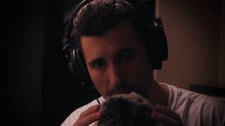 deep sleep hypnosis ASMR | fuzzy mic brushing + male voice whispers screenshot 4