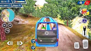 Offroad Bus Mountain Taxi Driving Games | Bus Games | Bus Driving 3D Game screenshot 5