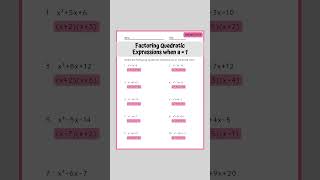 “Stop Struggling with Quadratics — This Trick Changes Everything”@Learn.achieve.succeed67
