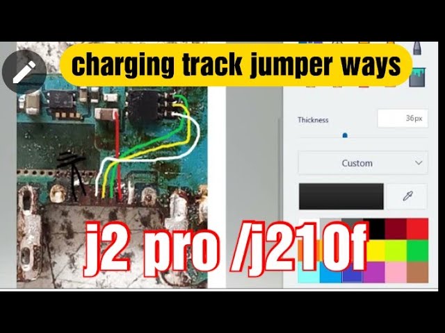 स मस ग J2 6 च र ज ग प न जम पर स ल य शन Samsung Galaxy J210f Charging Track Jumper Ways Youtube