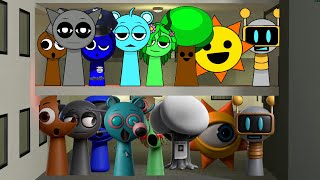 Original Sprunki Families Want Me To Help Them In Whole Hotel Of 4K Sprunkies